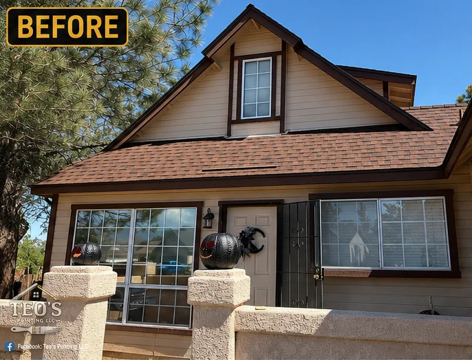 Exterior Color Change — Before