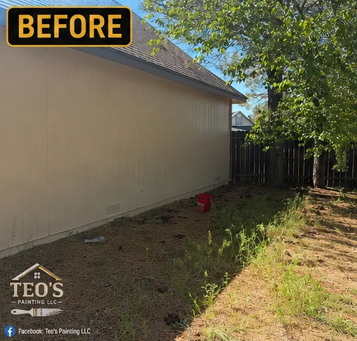 Side Wall — Before